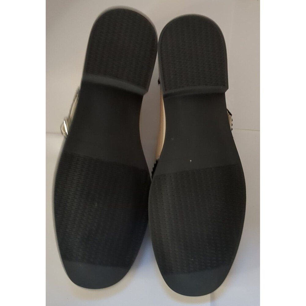 Women's 9.5 Mary Jane Two Tone Oxford Flat Round Closed Toe New - Picture 9 of 9